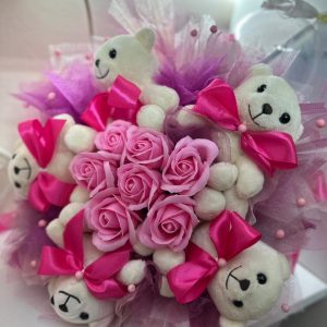 Букет из мишек